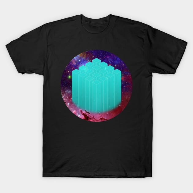 Isometric Space Bars T-Shirt by 4U2NV-LDN